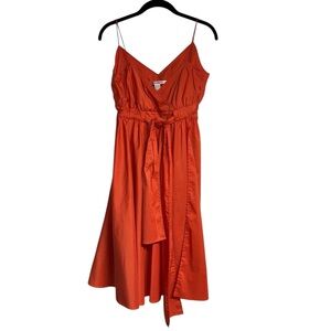 Diane Von Furstenberg Orange Dress